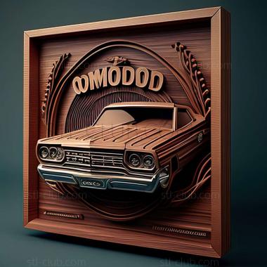 3D мадэль Dodge Monaco (STL)
